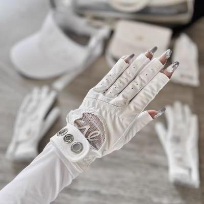 Golf glove leather